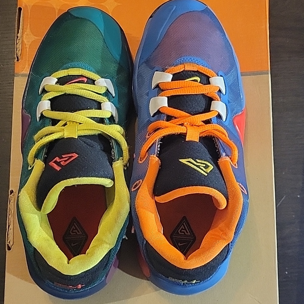 Nike Zoom Freak 1 GS (SE) "What The" (2020) Boys 5Y Girls 6.5 EUC - Picture 6 of 10